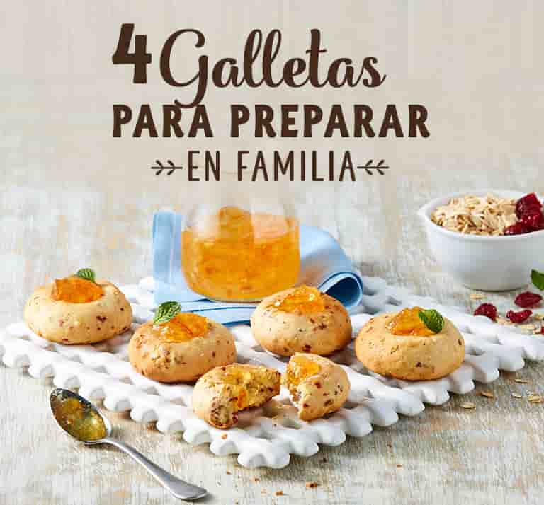 4 Galletas para cocinar en familia