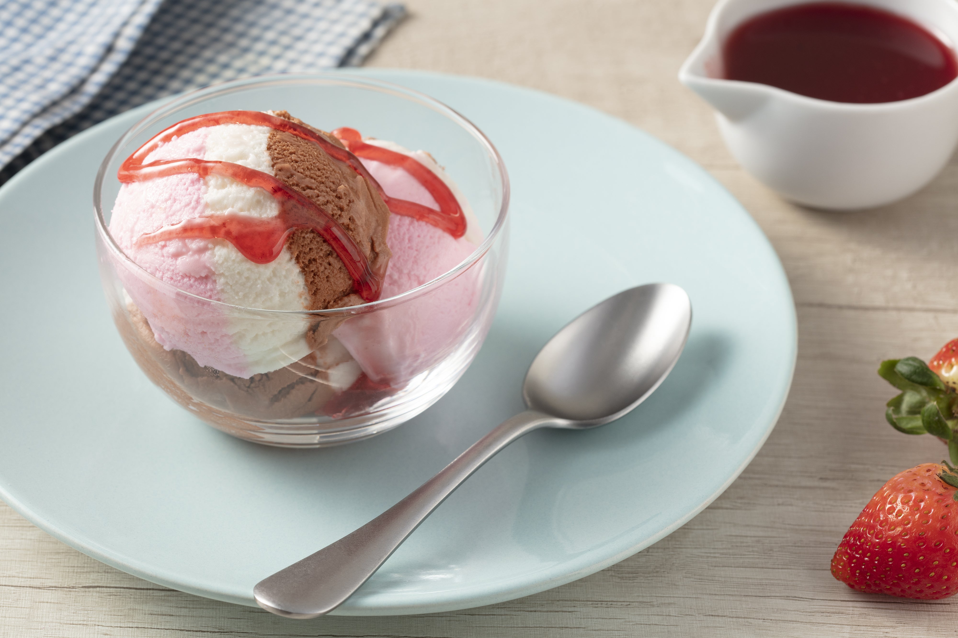 Helado de Nestlé Napolitano