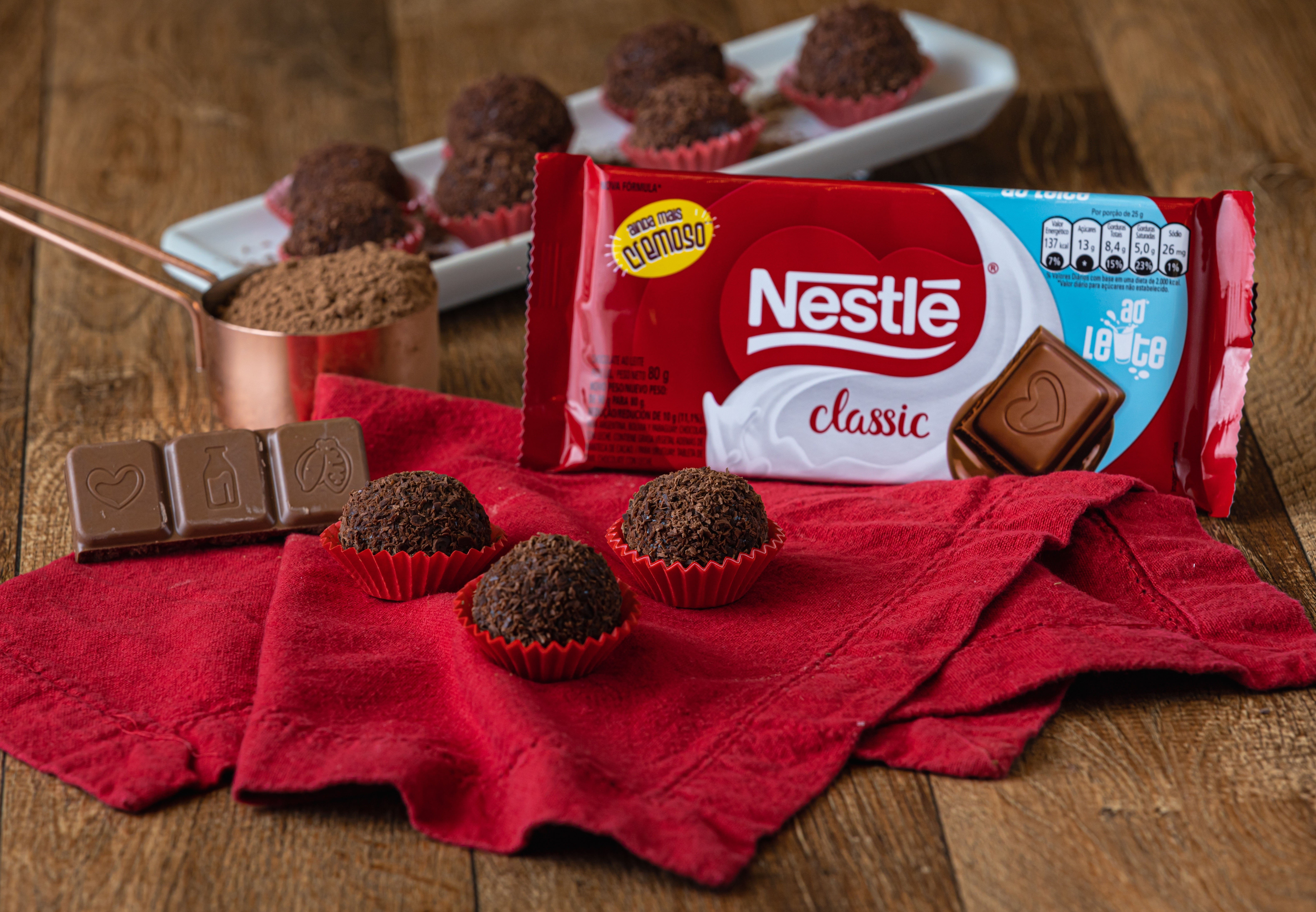 Brigadeiro Gourmet con Nestlé Classic Con Leche