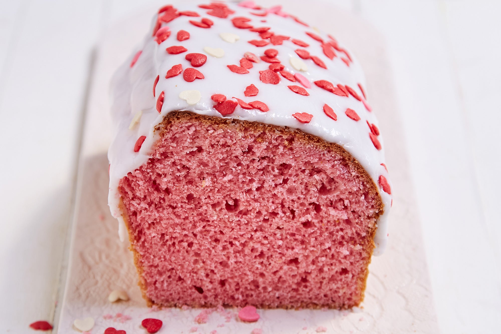 Budín de limón glaseado