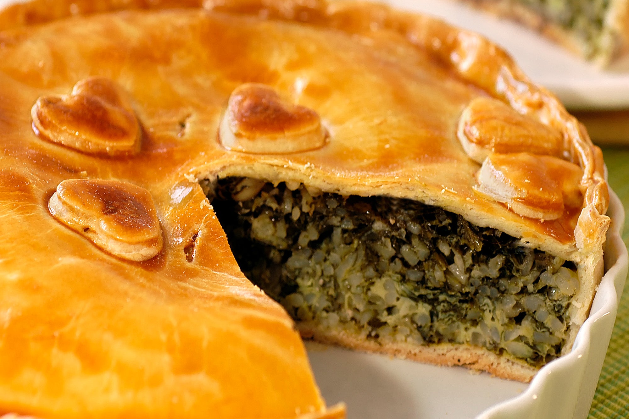 Tarta de Espinaca