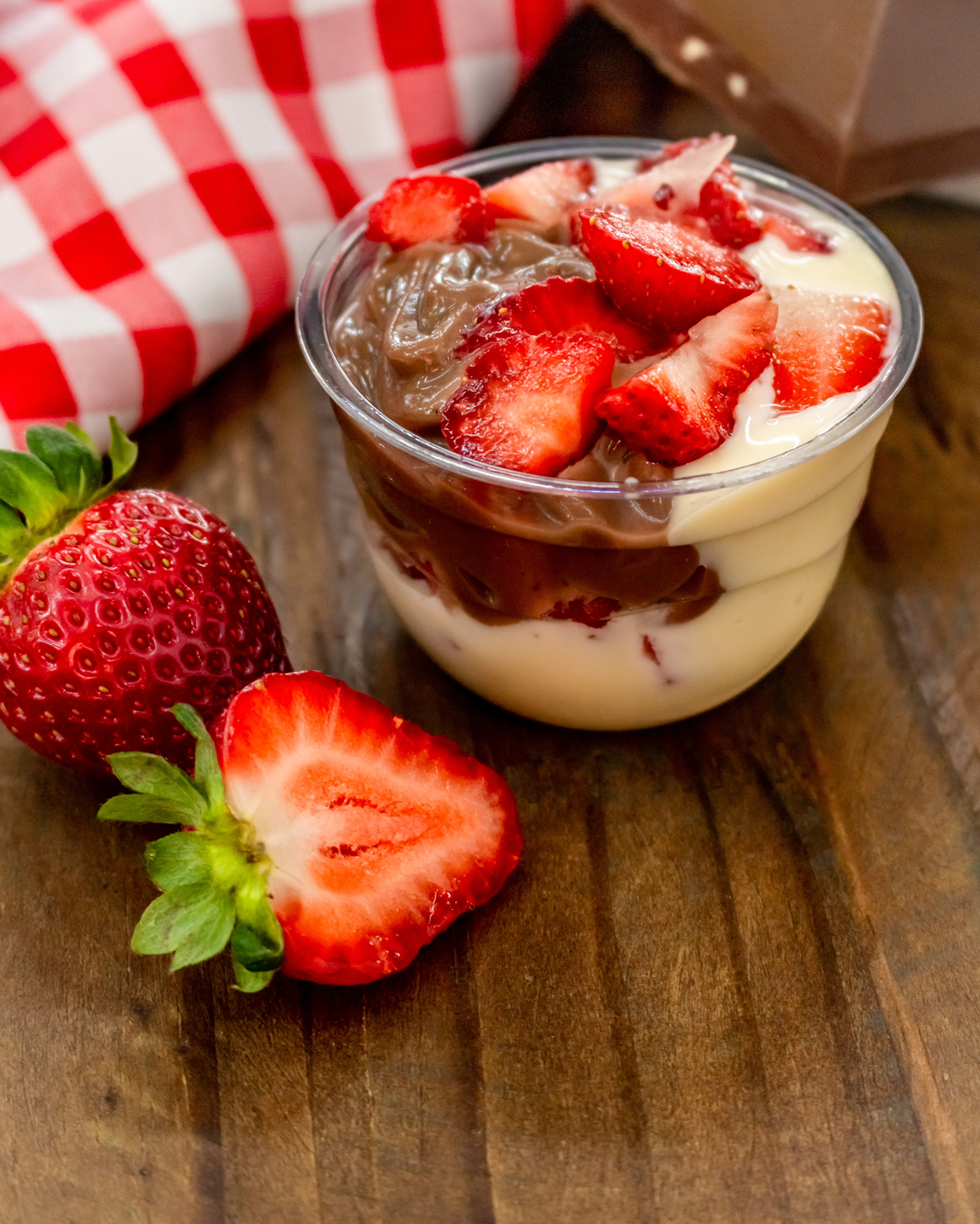 Postre saludable y proteico