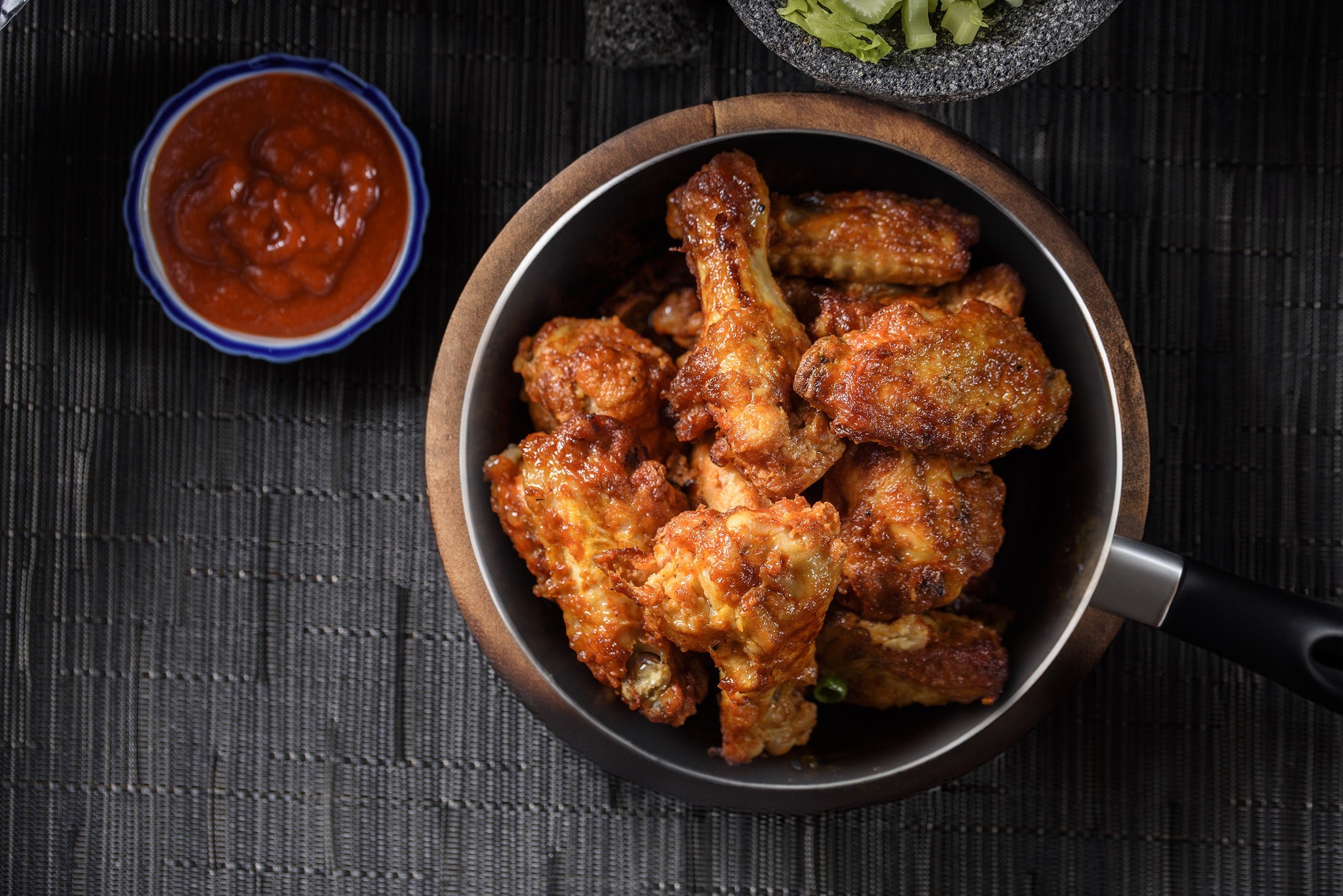 Alitas Agridulces en Air Fryer