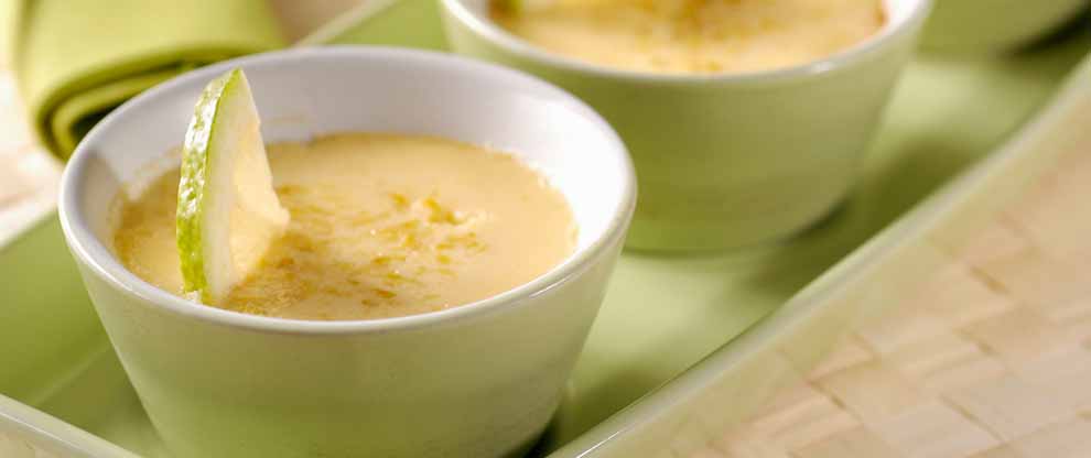 Flan de Leche Condensada y Limón