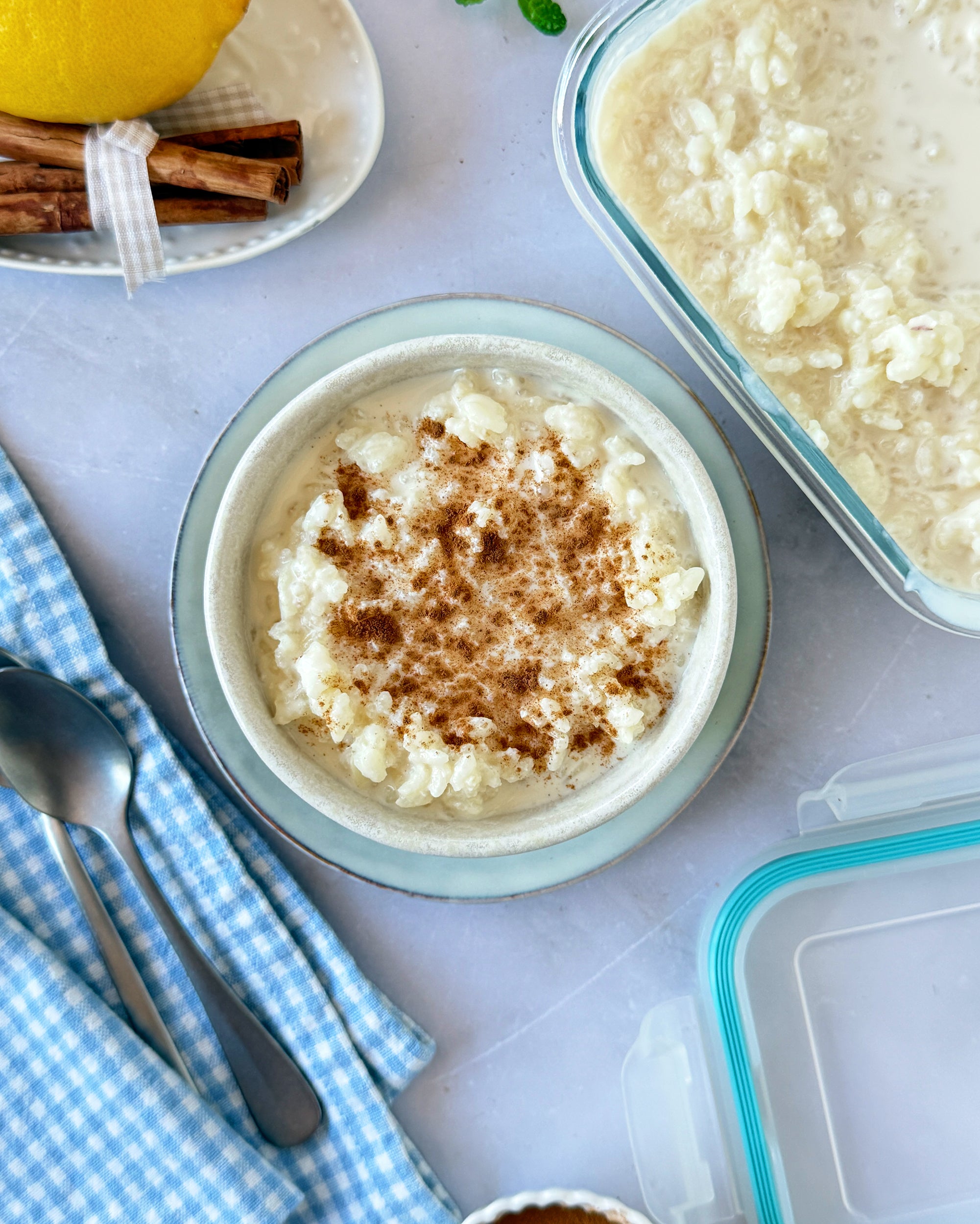 Arroz con leche en Air Fryer