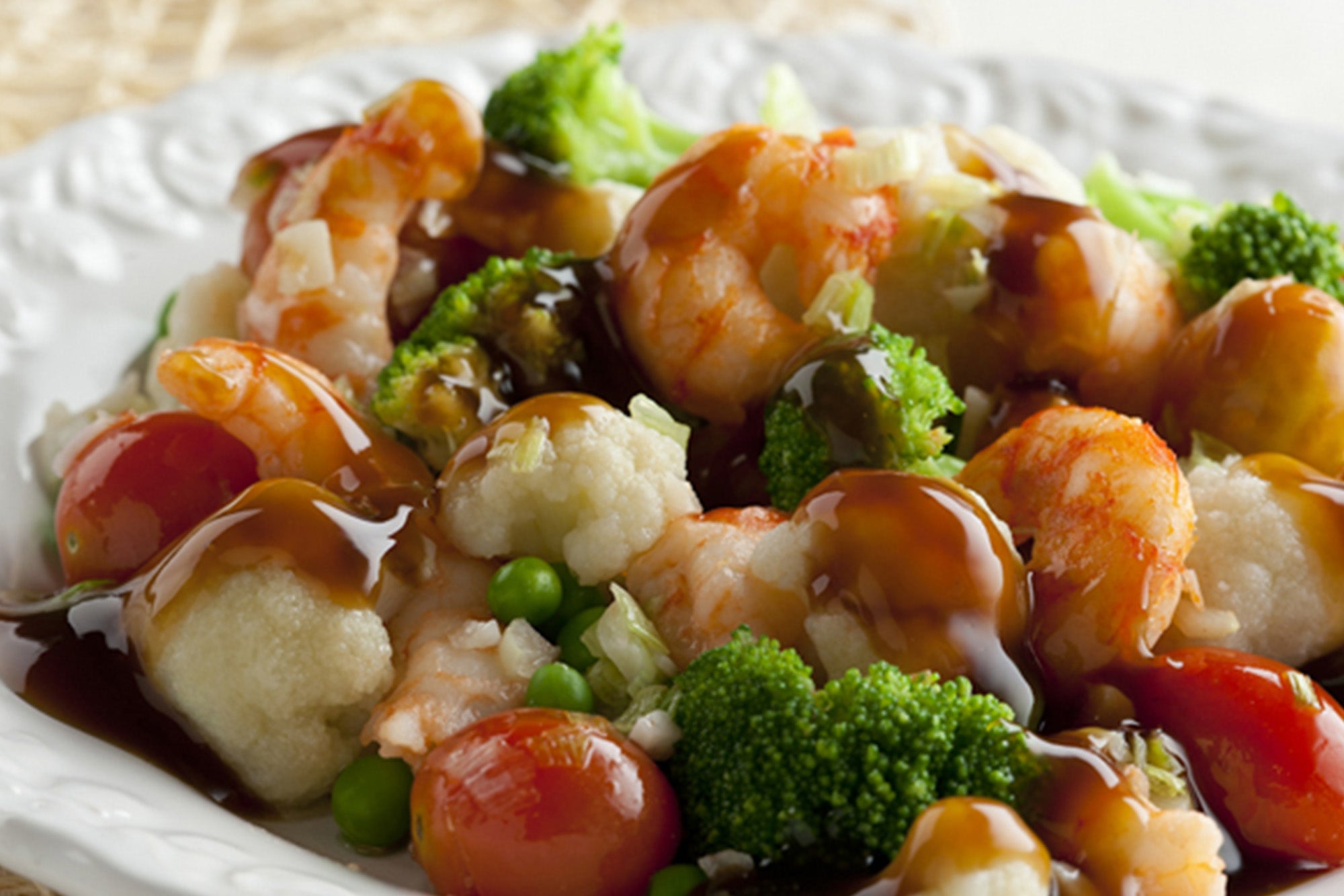 Ensalada con Langostinos