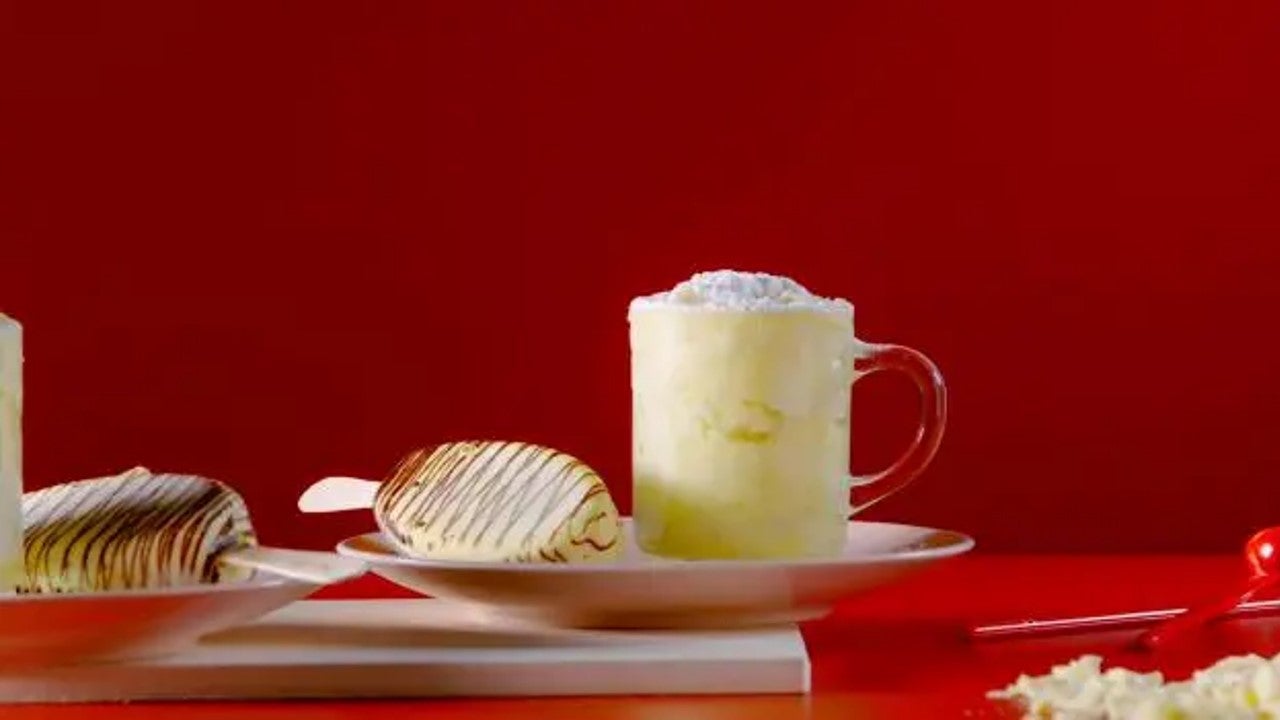 Soufflé de chocolate blanco con limón