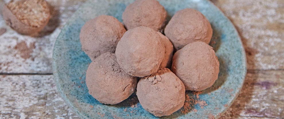 Receta de Trufas con Galletitas