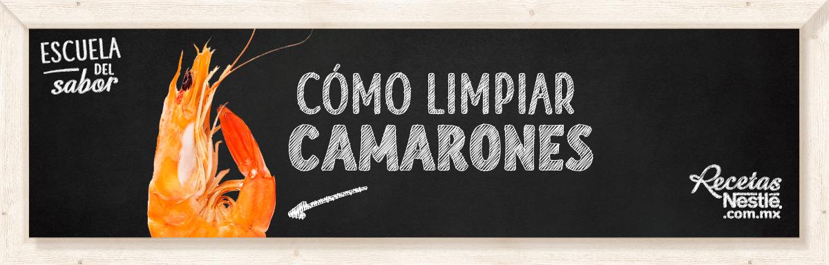 Cómo limpiar camarones