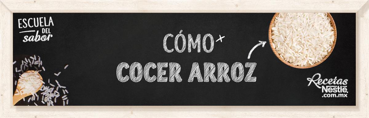 Cómo cocer arroz