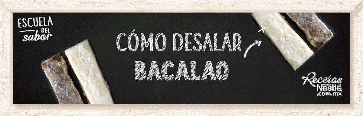 Cómo desalar bacalao 