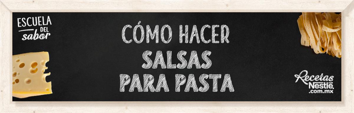 Cómo hacer salsas para pasta