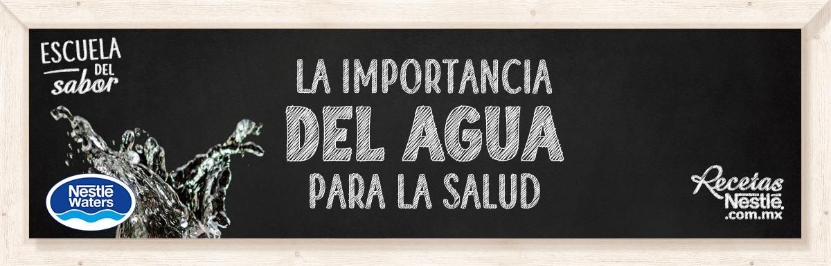 La importancia del agua para la salud