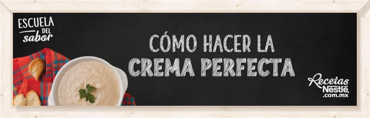 Cómo hacer la crema perfecta