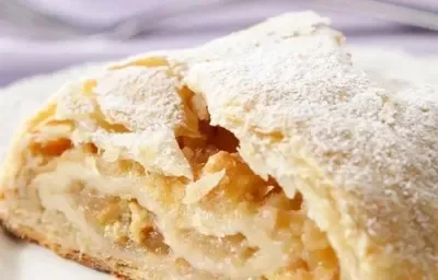 Strudel de manzana y Galak Strudel de manzana y Galak