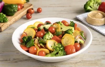 Ensalada Caliente de Vegetales Ensalada Caliente de Vegetales