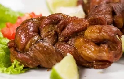 Chicharõ trenzado
