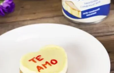 Cheesecake corazón