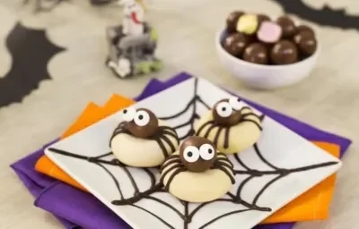 galletas arañas