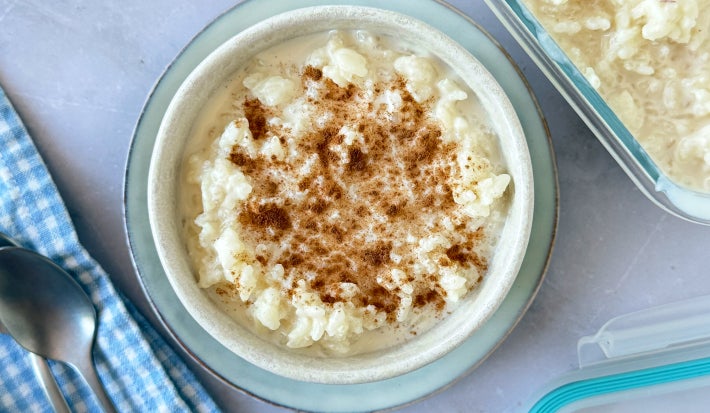 Arroz con leche en freidora de aire 4-5