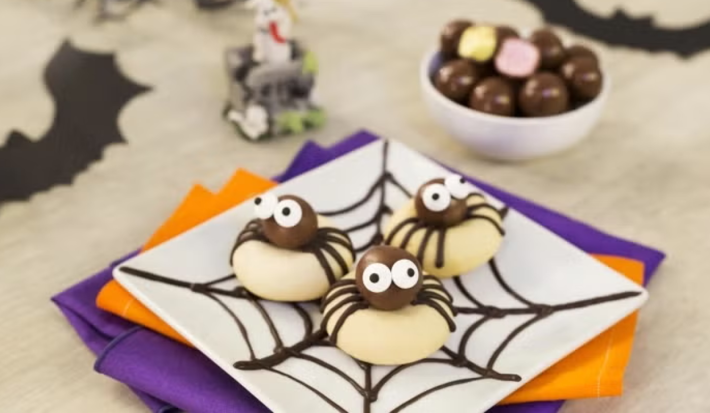 galletas arañas