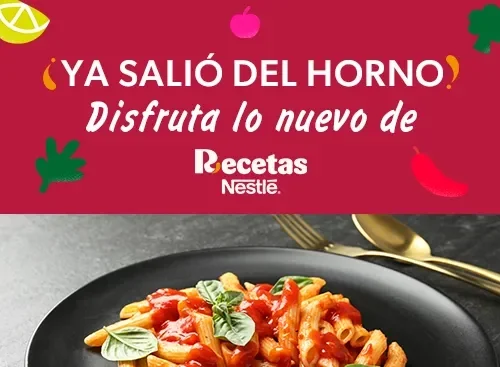Ya salio del horno Nestle Banner